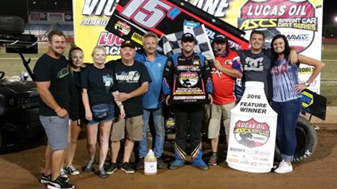 Sam Hafertepe Jr. – ASCS Speedweek Champ!