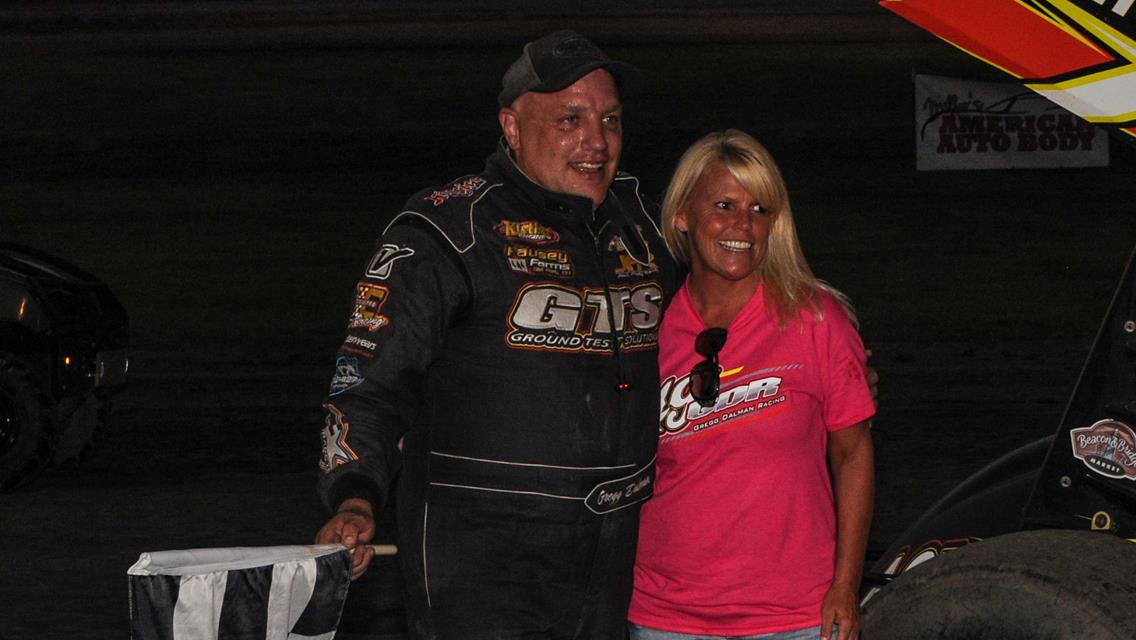 DALMAN OVERTAKES MORRELL FOR VICTORY