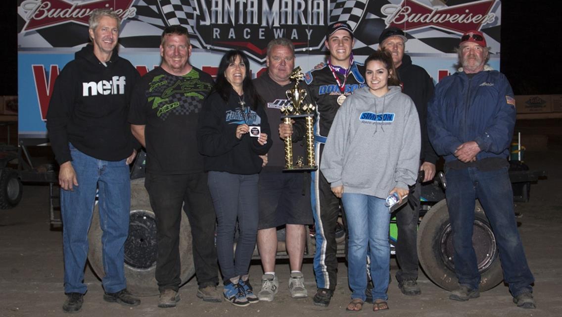 Guardino Notches 1st USAC Win at Santa Maria