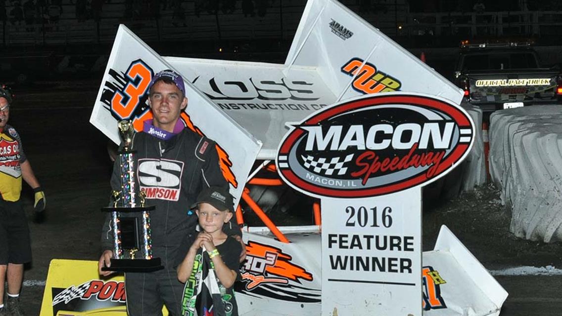 Nick Howard Dominates Micro Feature at Macon Speedway