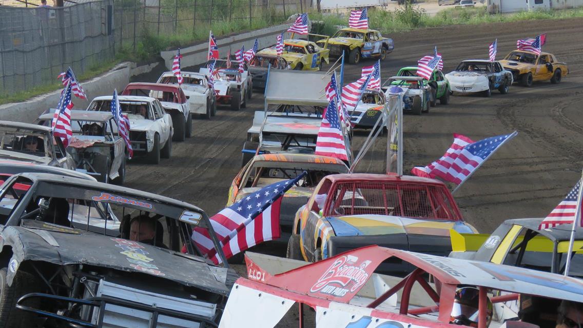 Saturday, June 29th Information - Weekly Racing PLUS Star Spangle 200 & Power Wheels Mini Enduro Race!