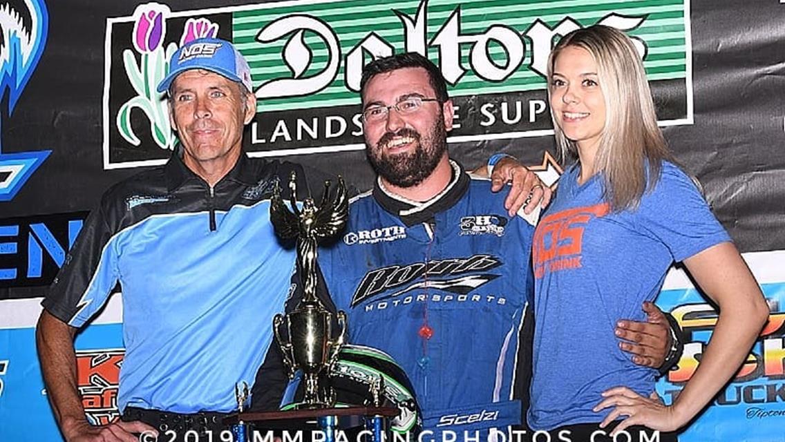 Dominic Scelzi Earns Three Top Fives at Thunderbowl, Including Peter Murphy Classic Win
