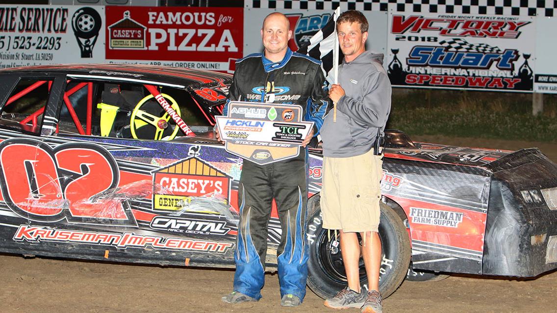 Goldsberry Gets First SIS Win
