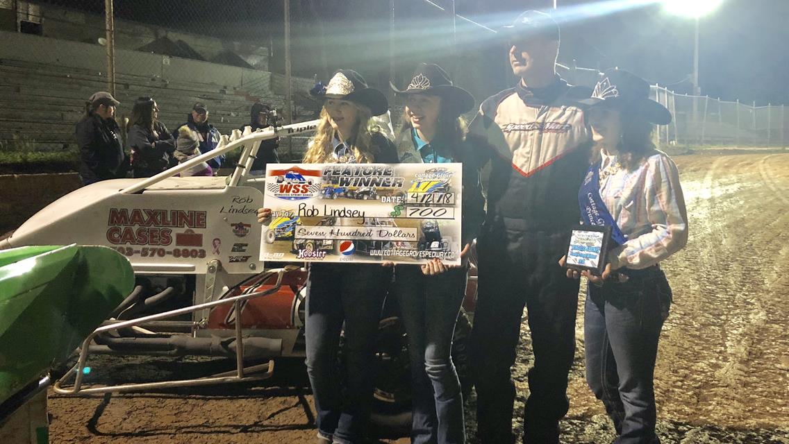 Rob Lindsey Opens Up 2018 WSS Season With Win At CGS