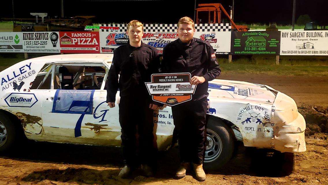 Daniels Takes Stock Car Thriller