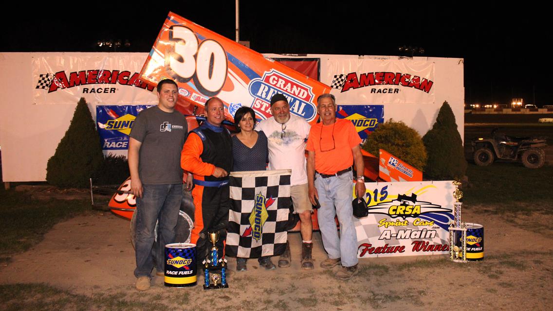 SCOTT GOODRICH WINS PENN CAN SPEEDWAY CRSA FEATURE