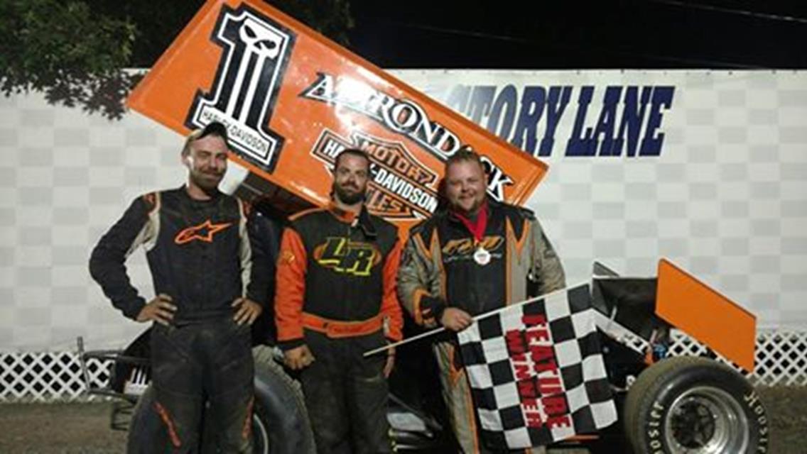 SPARKS WINS ALBANY-SARATOGA  A-MAIN EVENT - 09/09/16