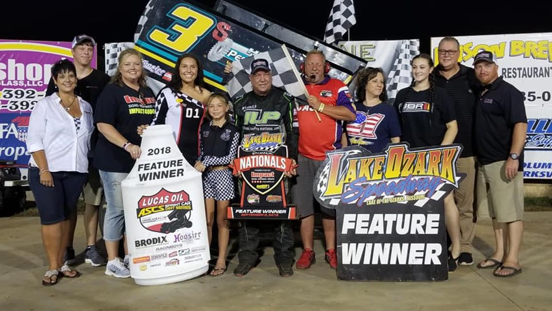 Swindell Sweeps LOS 360 Sprint Car Nationals at Lake Ozark Speedway