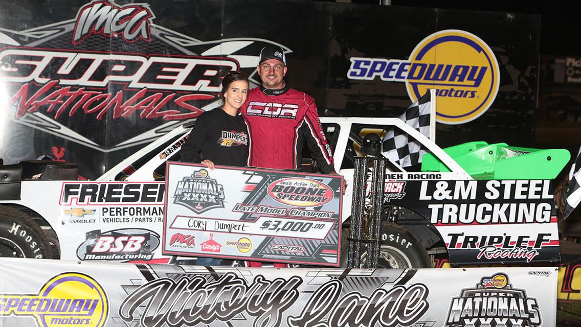 Dumpert makes Nebraska proud with IMCA Super Nationals Late Model crown