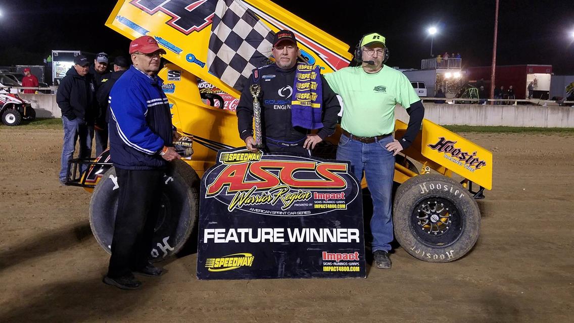 Randy Martin Triumphs With ASCS Warrior Region at Randolph County Raceway