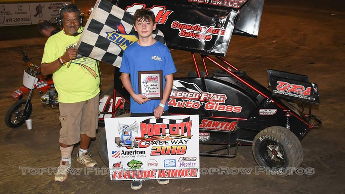 Flud, Carroll, Andrews, Mahaffey and Mosley Capitalize at Port City Raceway