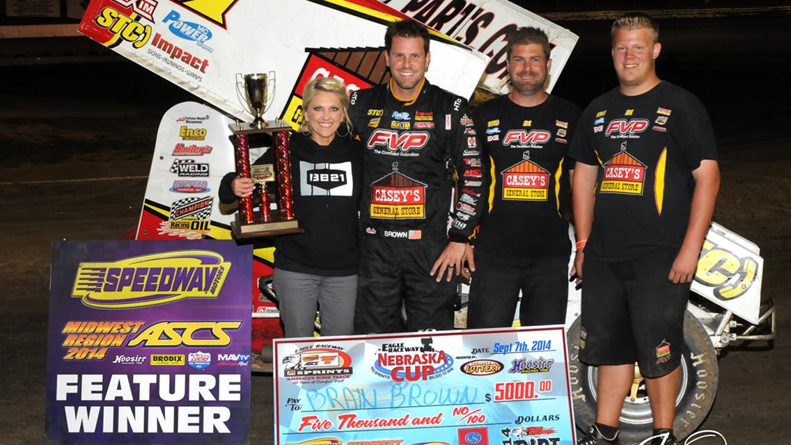 The Nebraska Cup Goes to Brian Brown