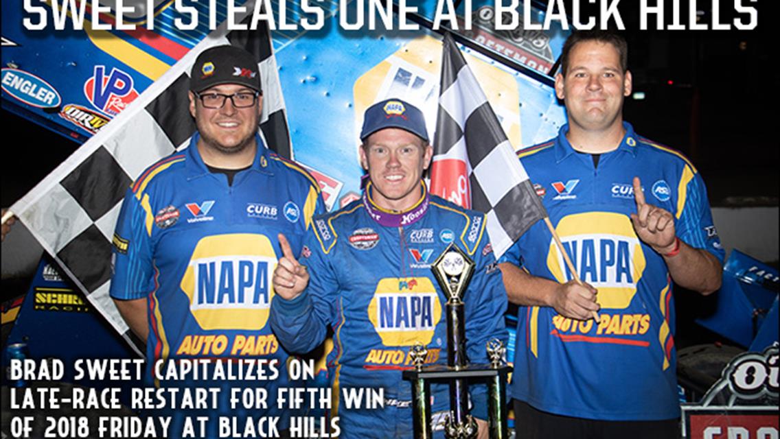 Brad Sweet Steals Black Hills Win on Late Restart