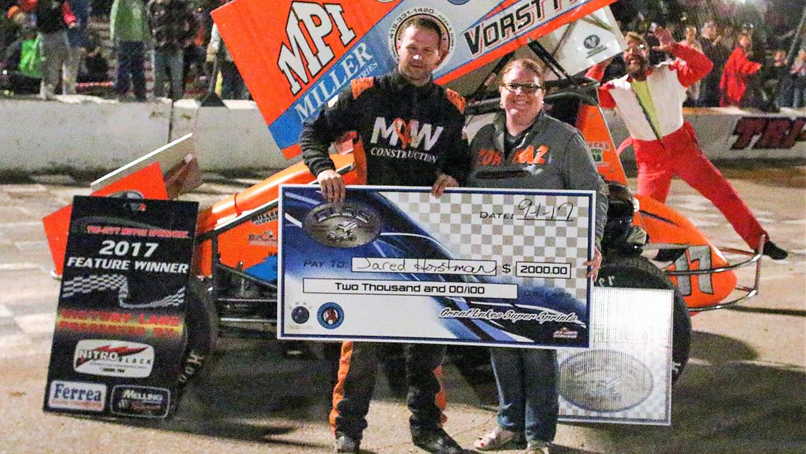 HORSTMAN TRACKS DOWN DOBIE FOR 11TH WIN