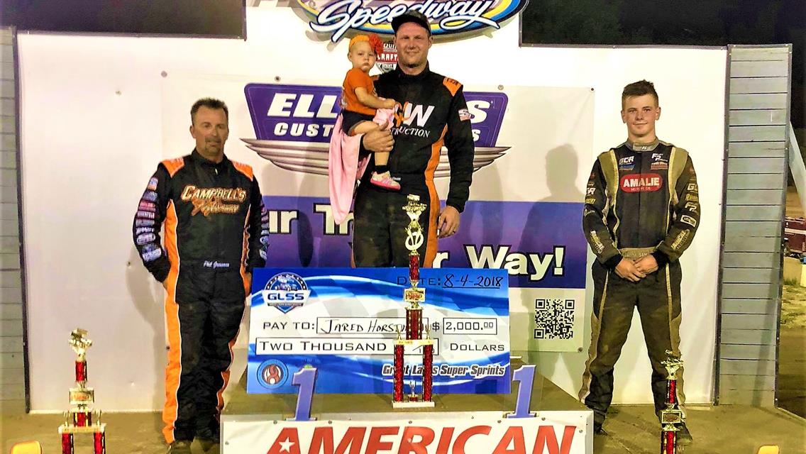 HORSTMAN KEEPS GRESSMAN FROM 2 IN A ROW