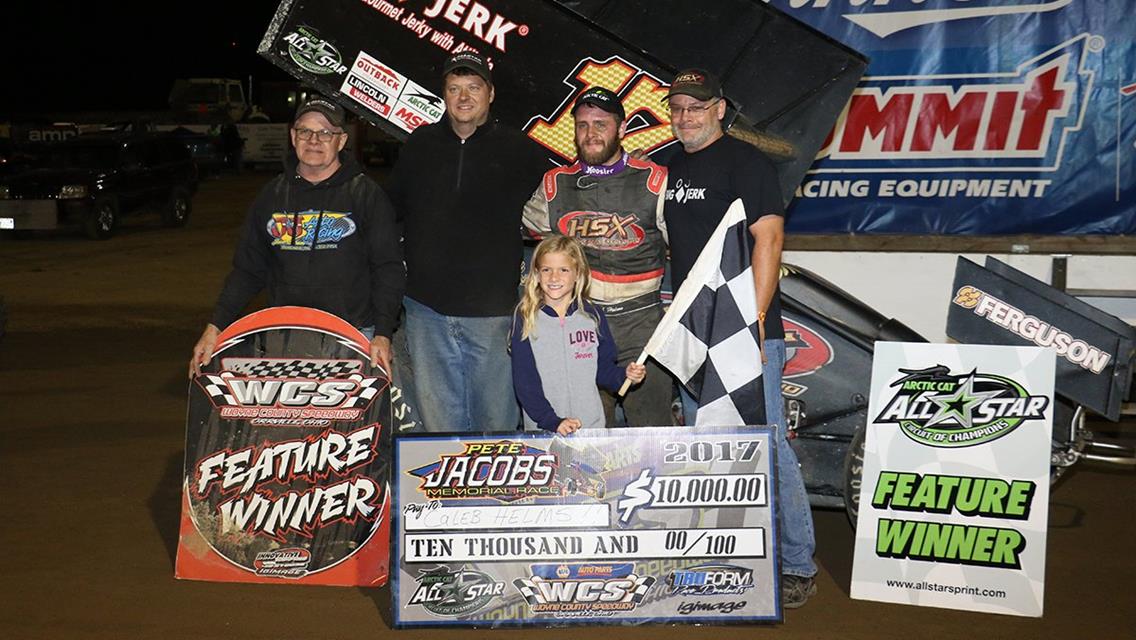 Helms Produces Long-Awaited First Career All Star Win at Wayne County