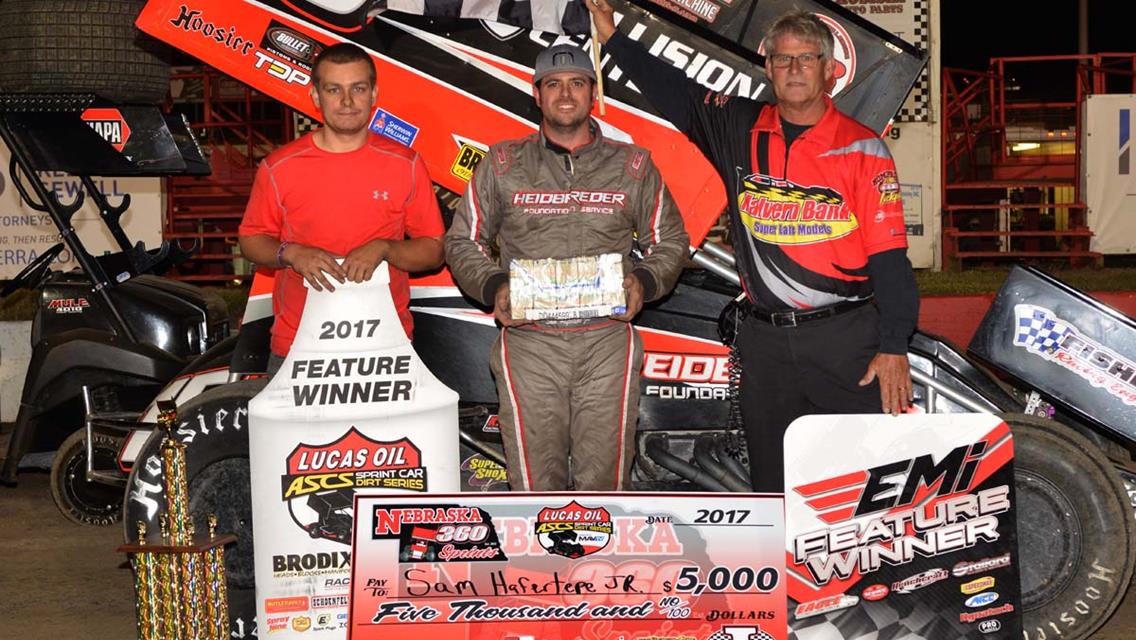 Hafertepe Knocks Down Win No. 15 With Fall Brawl Triumph at I-80 Speedway