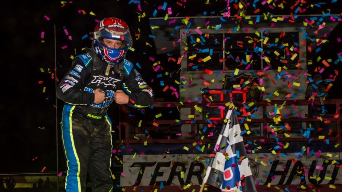 Bacon Going Full “Macho Man” at Eldora after Bagging Ninth Win of the Year!