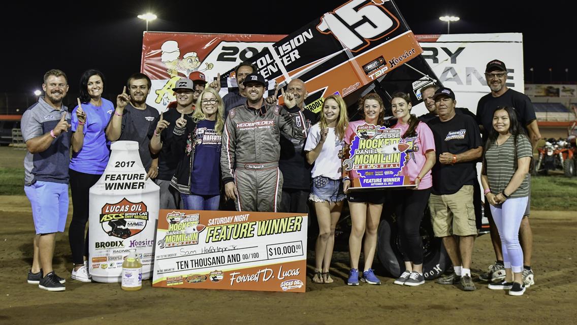 Sam Hafertepe, Jr. Wins The 7th Annual Hockett/McMillin Memorial