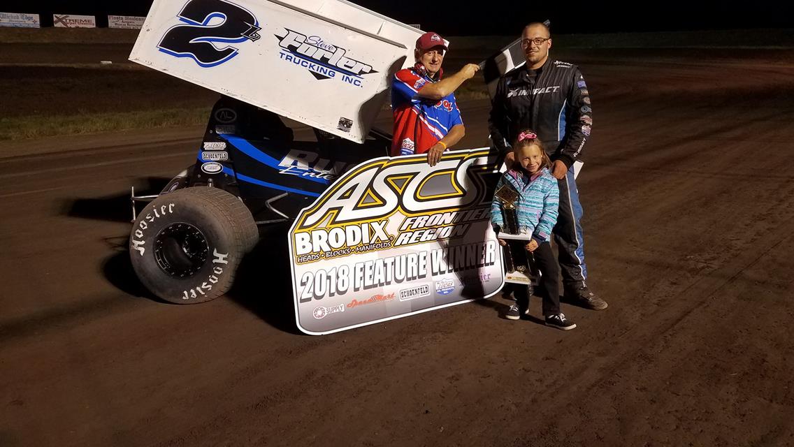 Forler Gets It Done With ASCS Frontier Region At Gallatin Speedway