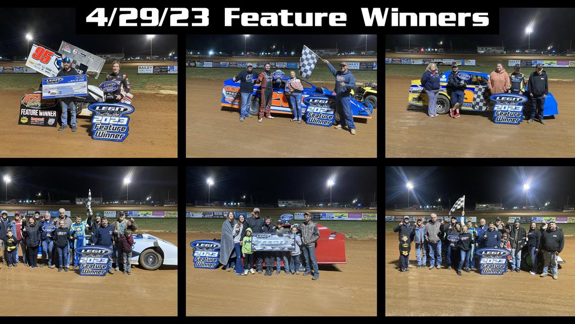 Covington, Crigler, Anglin, Russell, and Tackitt Take Wins This Weekend