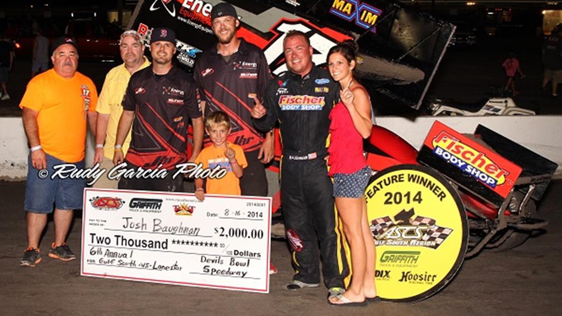 Baughman Tames the Devil&#39;s Bowl in ASCS Regional Showdown