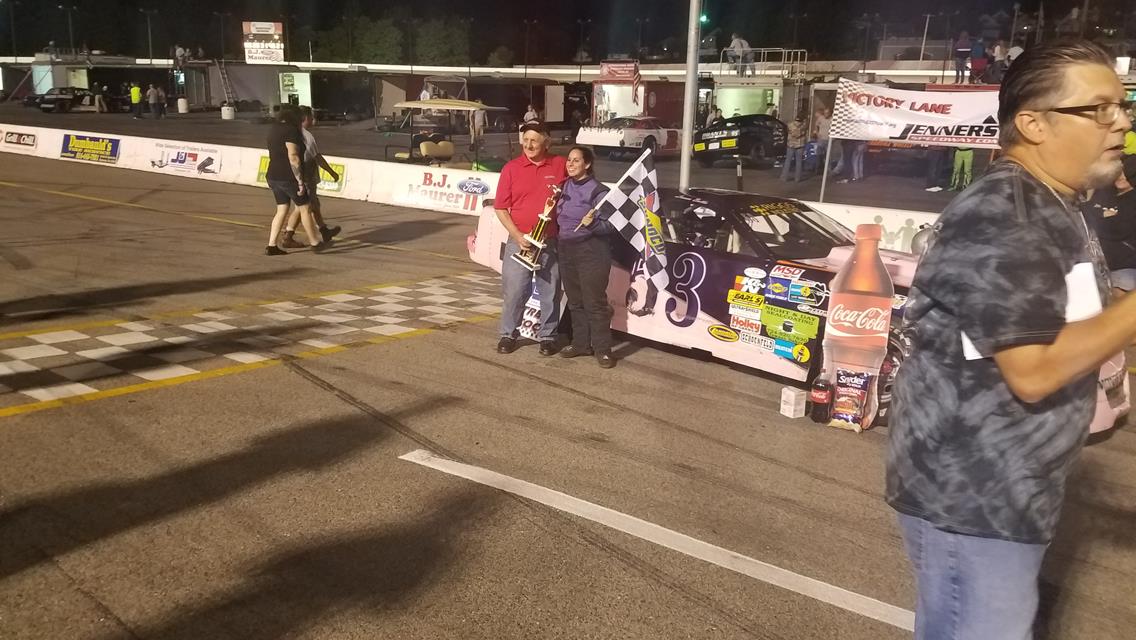 Lauren Butler Goes Two For Two At Jennerstown Speedway Saturday Night