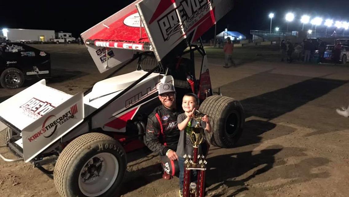 Kelly Miller Lands ASCS Frontier Regional Victory At Big Sky Speedway