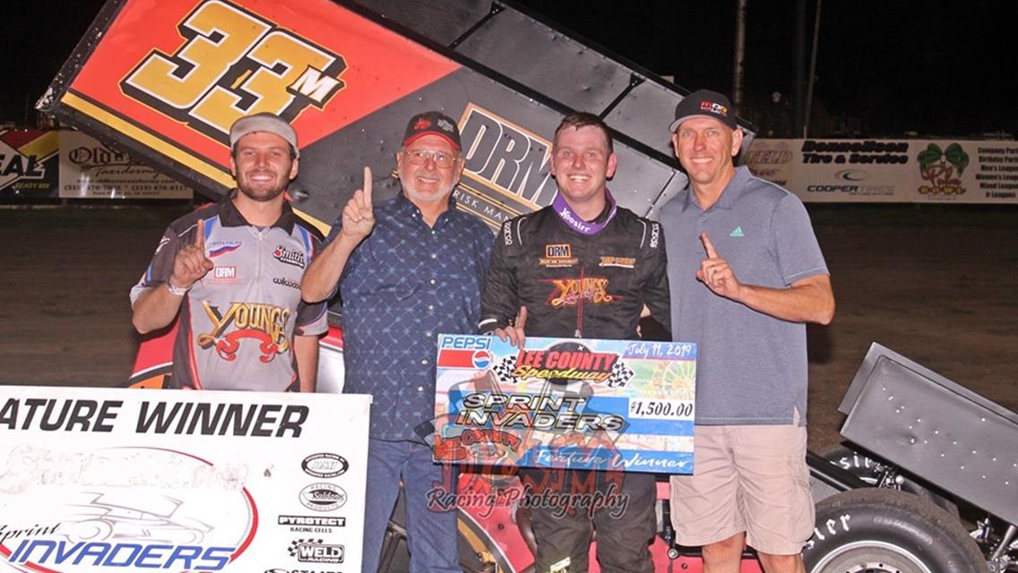 Daniel Earns Sprint Invaders Win Before Charging to Top 10s at Jackson and Knoxville