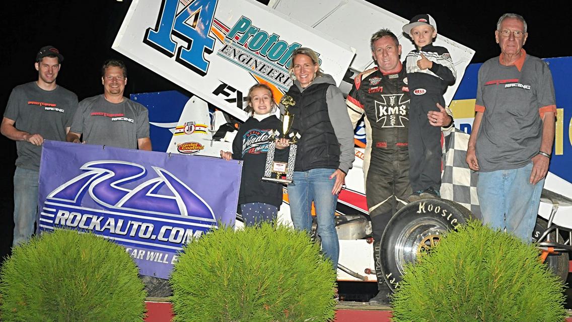 Tatnell Sweeps Granite City Speedway UMSS Show