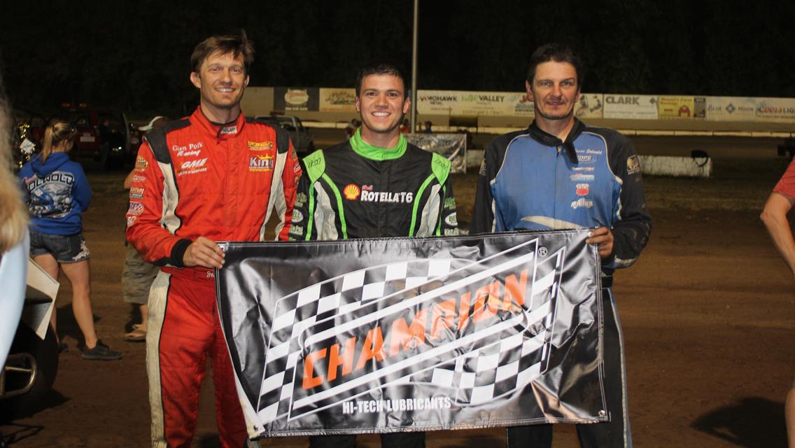 D.J. Netto Wins Final Night Of Champion Racing Oil Speedweek Northwest; Wins Speedweek Title