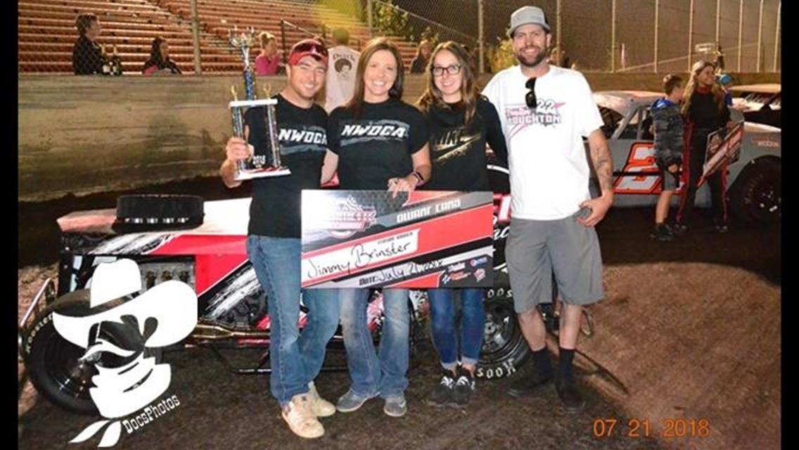 Brinster, Rash, Lockhart, And Scott Get Saturday Night Wins At Willamette