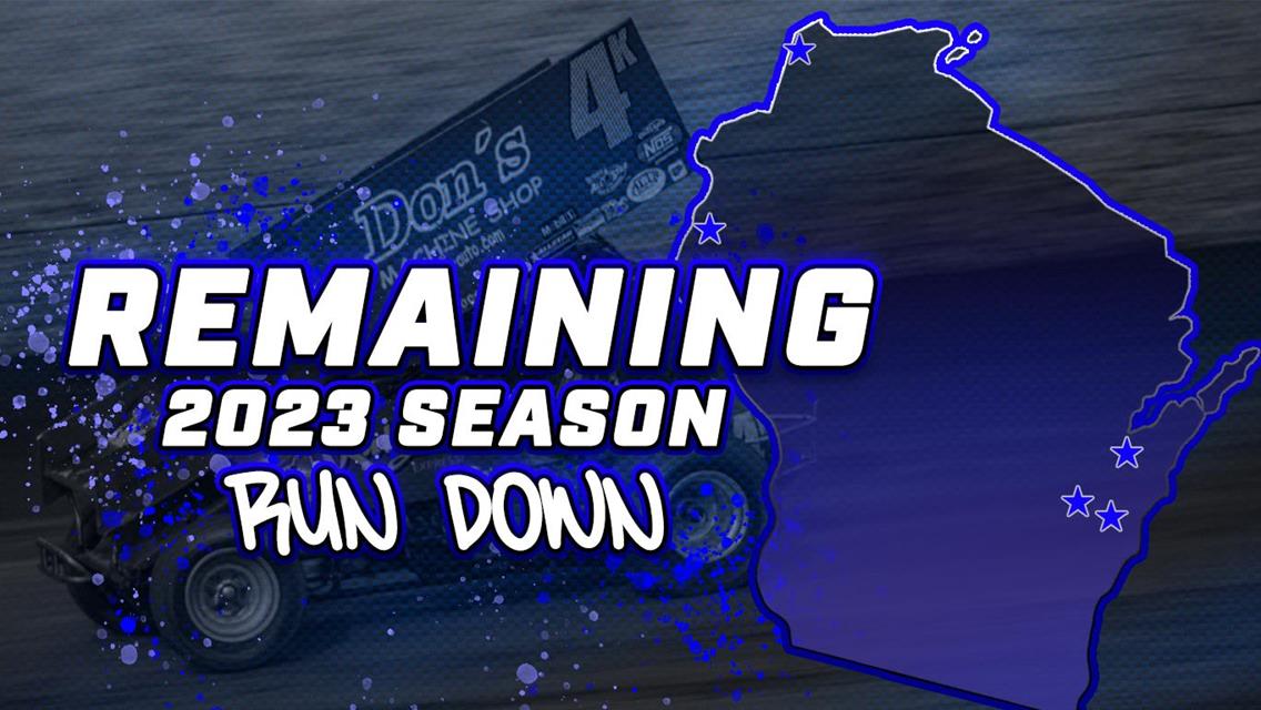 2023 REMAINING SEASON RUNDOWN