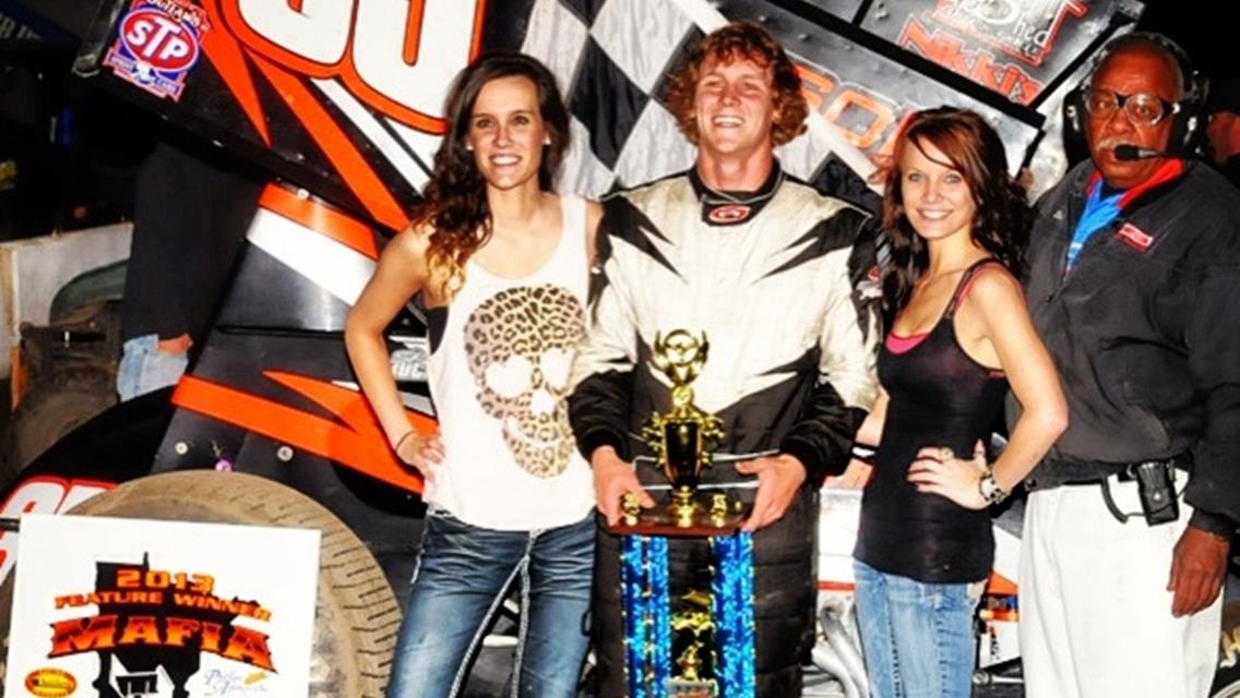 Skylar Prochaska in Victory Lane