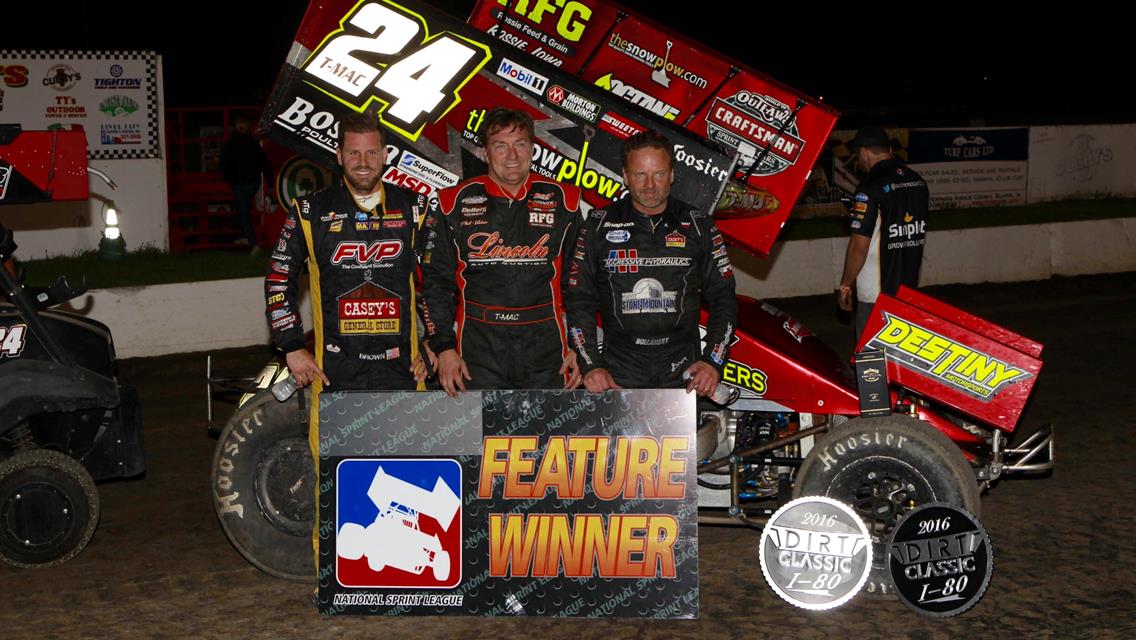McCarl Claims National Sprint League’s Season-Opening Dirt Classic I-80