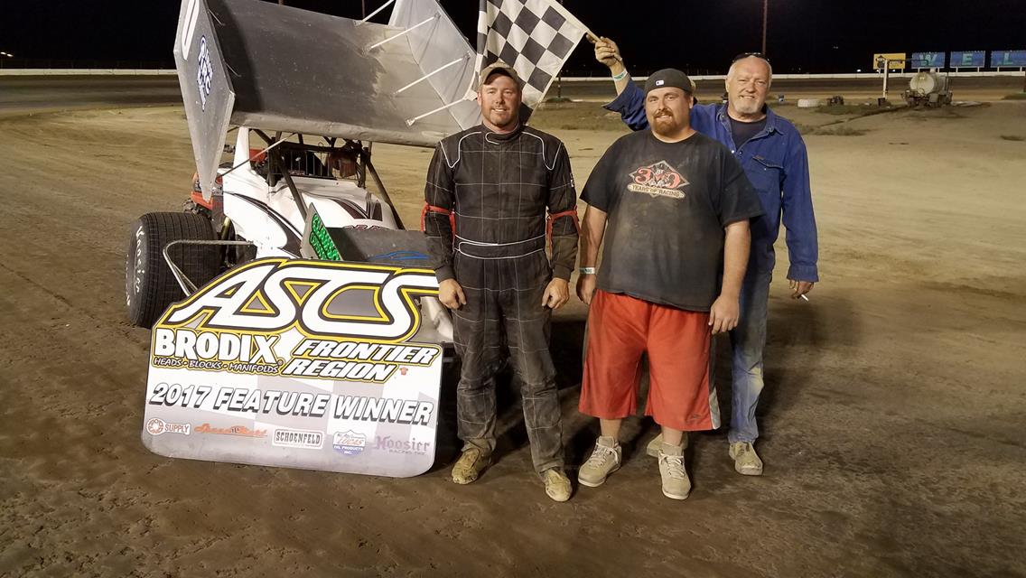 Ned Powers Prevails With ASCS Frontier At Sweetwater Speedway