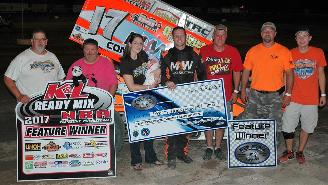 HORSTMAN TAKES NIGHT 1 OF TRIPLE HEADER
