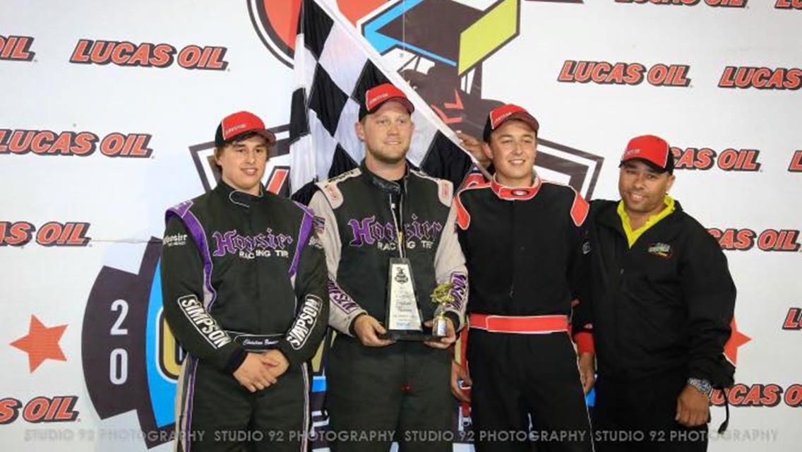 Kline Closes Season with Fifth Win at Knoxville Raceway
