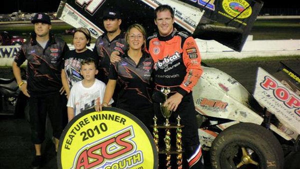 Johnson Wins ASCS Gulf South Season Finale at HRP; Kulhanek Claims Championship