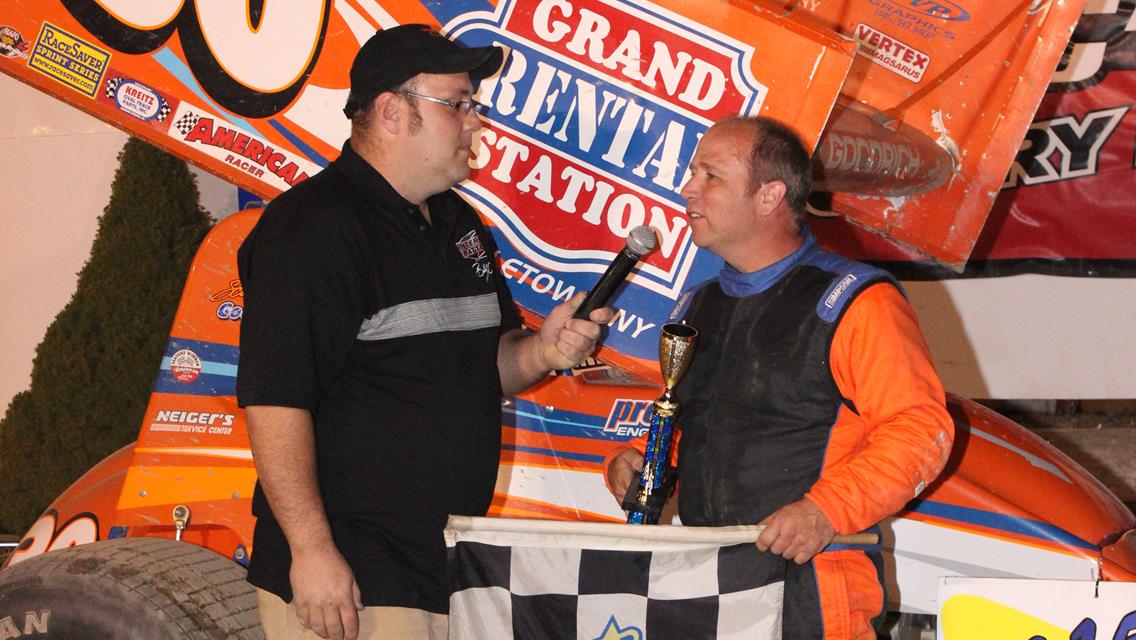 SCOTT GOODRICH WINS PENN CAN SPEEDWAY CRSA FEATURE