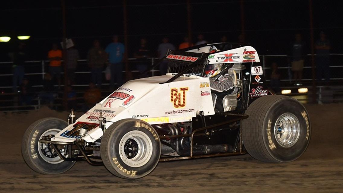 BALLOU ON THE MEND AFTER HARD CRASH