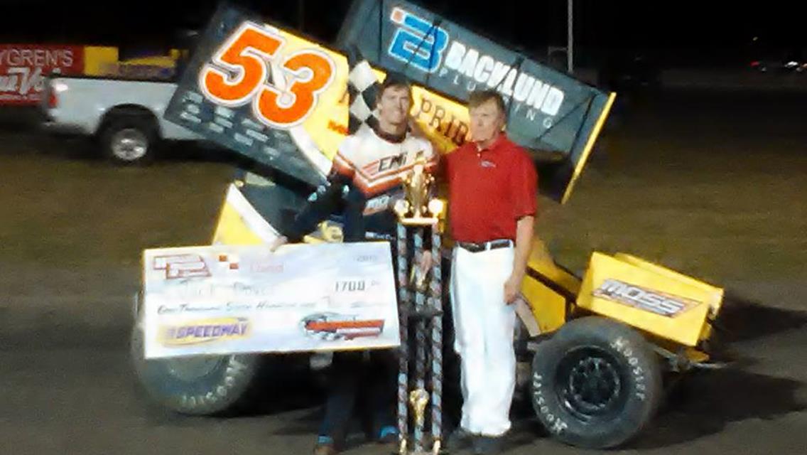 Dover Passes Grosz for Open Wheel Fest 360 Sprint Car Victory