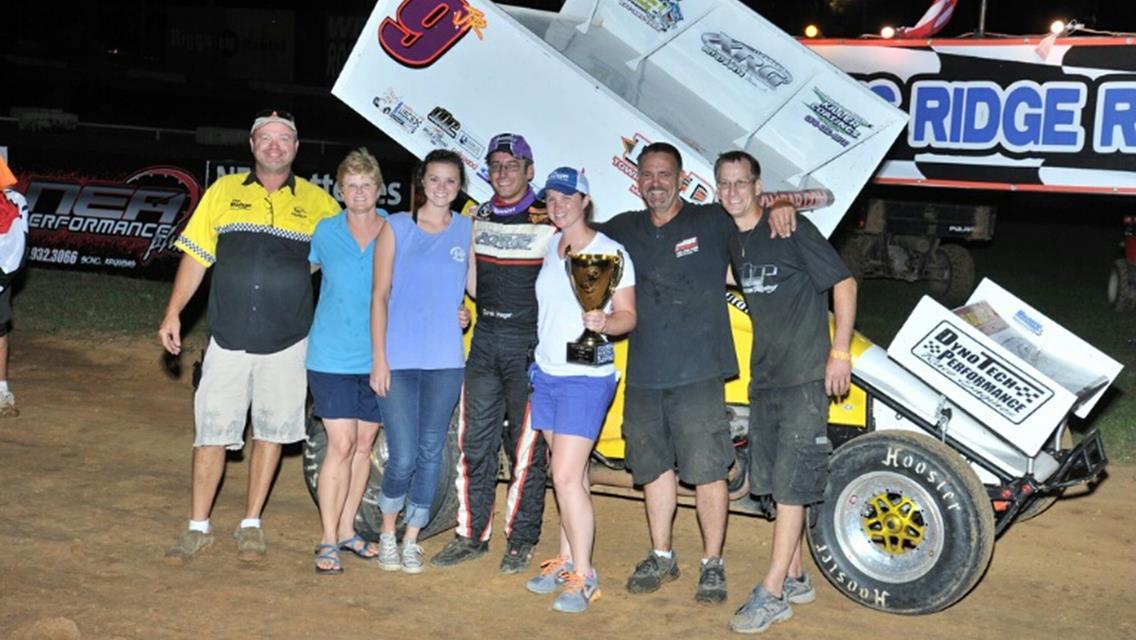 Hagar Records USCS Wins at Crowley’s Ridge Raceway and Batesville Motor Speedway