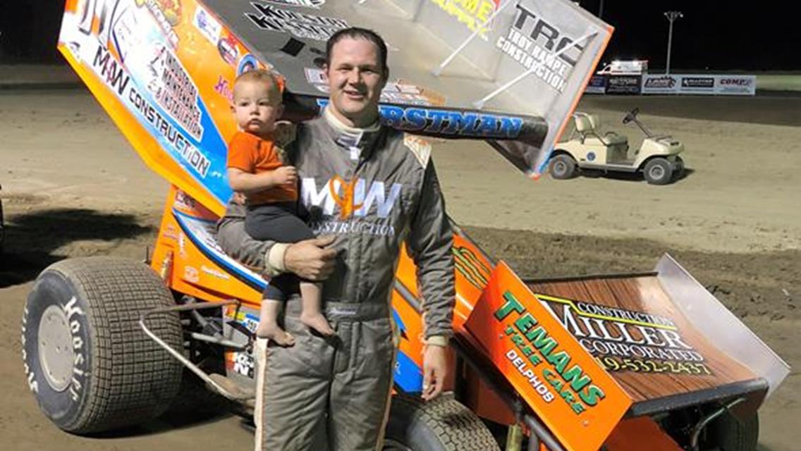 DAGGETT HOLDS OFF HORSTMAN FOR 4TH WIN