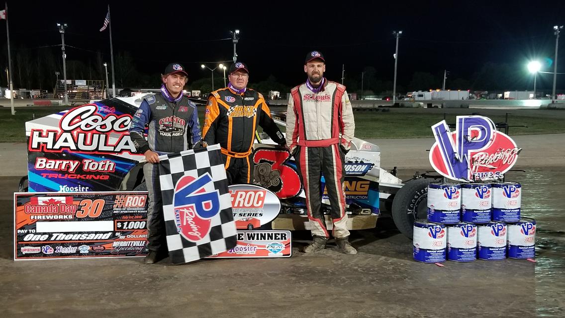 JAMES MICHAEL FRIESEN (HUMBERSTONE SPEEDWAY) AND DYLAN DAVIDSON (MERRITTVILLE SPEEDWAY) BECOME IMPRESSIVE FIRST TIME RACE OF CHAMPIONS DIRT 602 SPORTS
