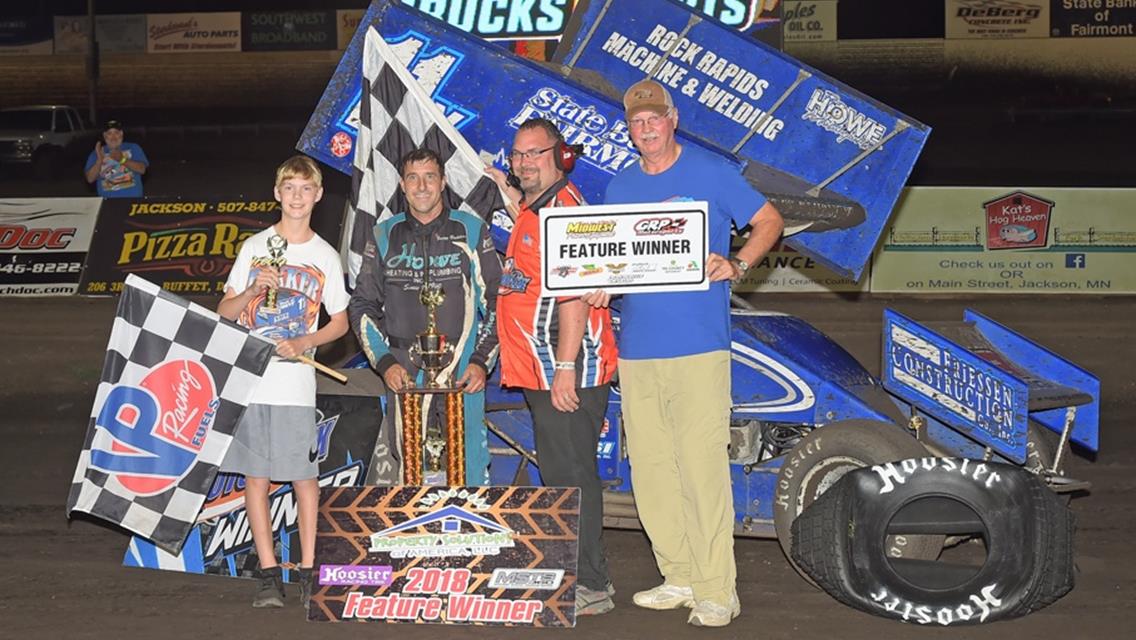 Bakker and Stevenson Triumphant During Round 2 of Midwest Power Equipment 360 Nationals at Jackson Motorplex