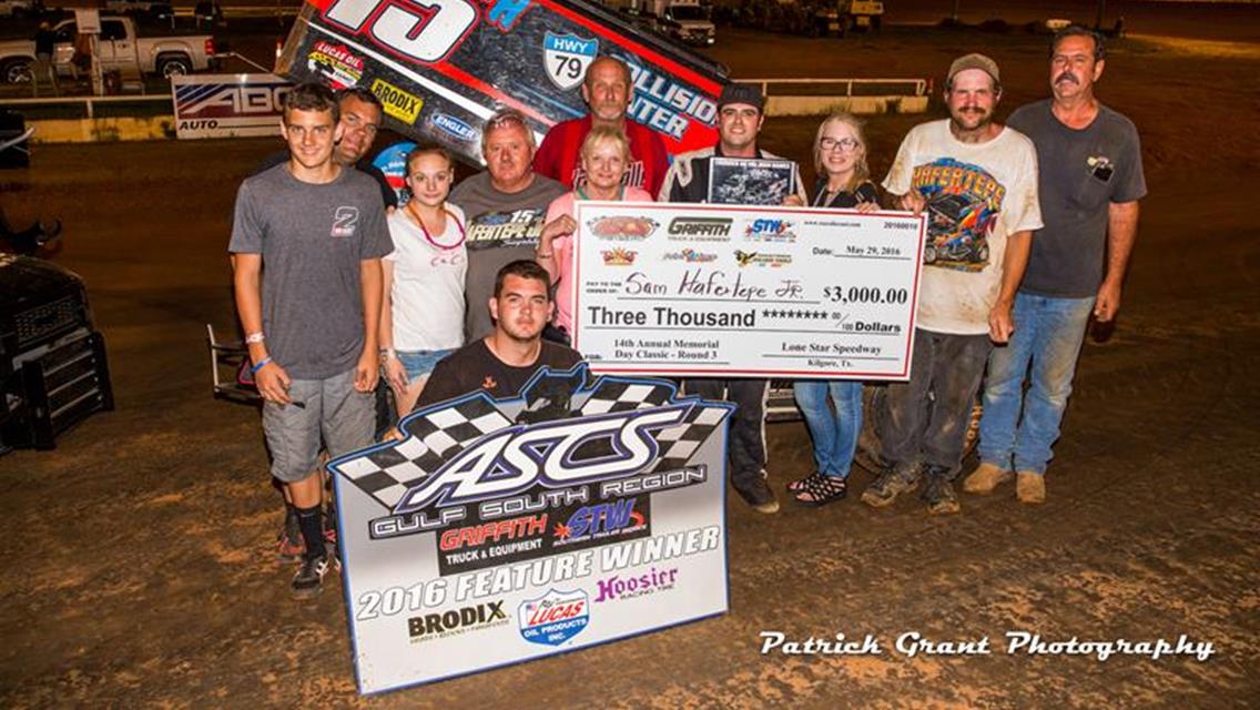 Sam Hafertepe Jr. – Lonestar Win Adds Momentum Heading for the Hoosier State!