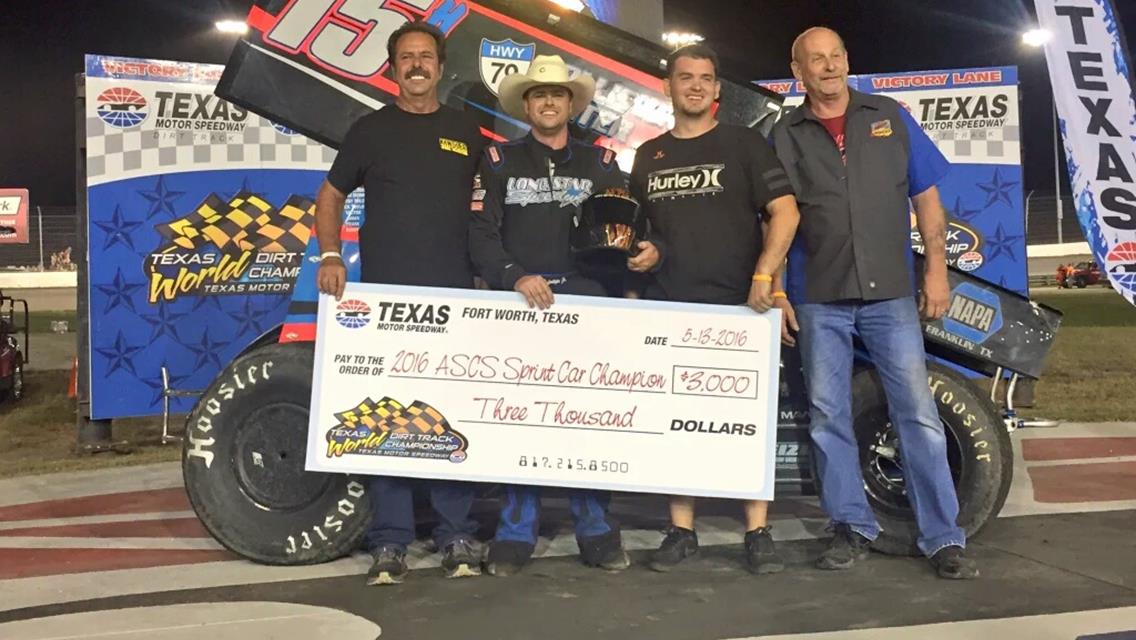 Sam Hafertepe, Jr. Takes Night One Of The Texas World Dirt Track Championship