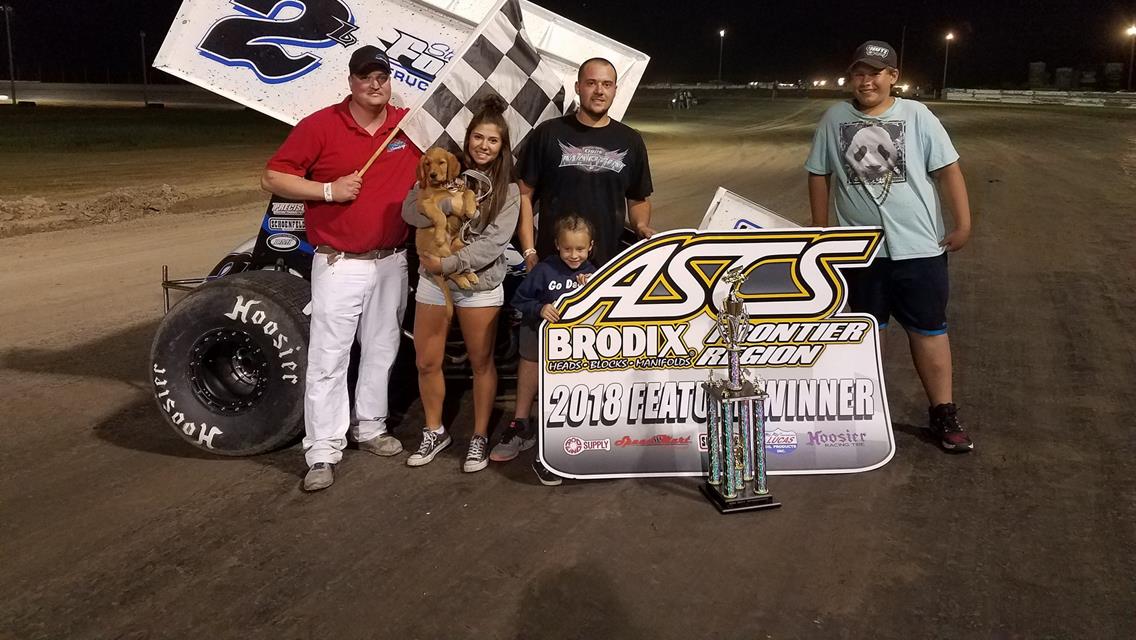 Logan Forler Goes Big With ASCS Frontier At Big Sky Speedway