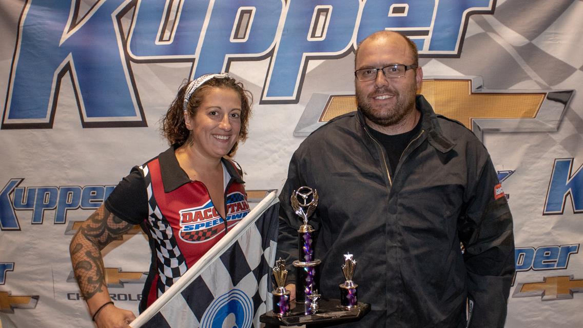 Kinzley Earns First Career Feature Victory at Dacotah Speedway